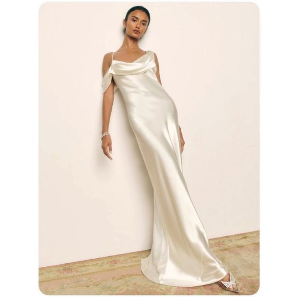 Reformation Ronda Silk Dress - Picture 4 of 6